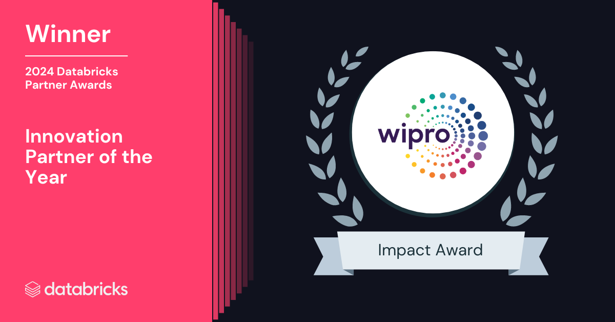 Wipro named as Databricks Innovation Partner of the Year 2024