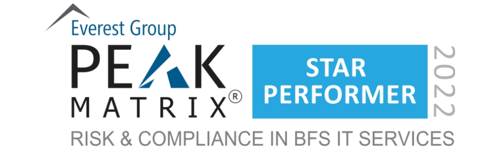 Wipro is a Leader and a Star Performer in Everest Group’s Risk & Compliance in BFS IT Services PEAK Matrix® Assessment 2023