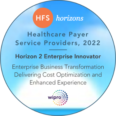 Wipro Named an Enterprise Innovator in the HFS Horizons Healthcare Payer Service Providers 2022 Report