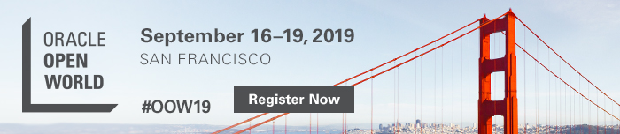 Oracle OpenWorld 2019