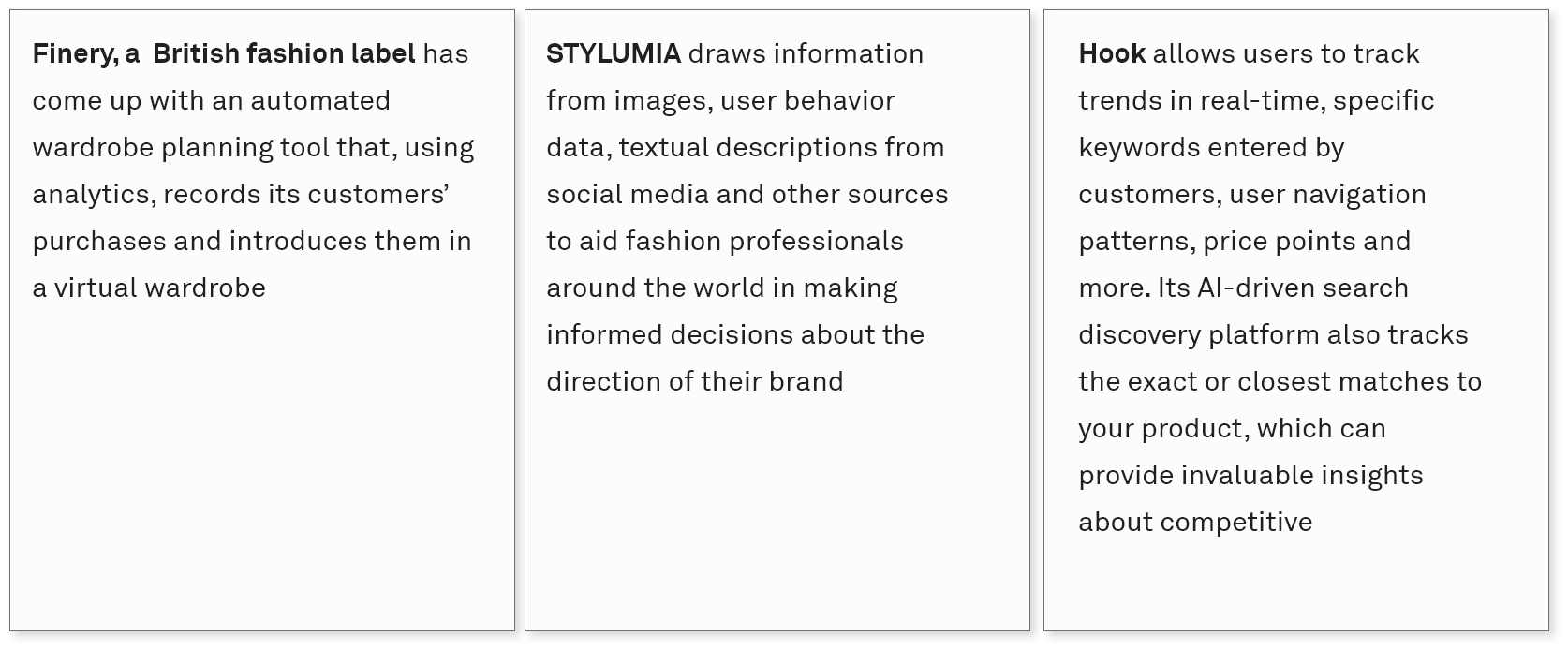 Trends in Fashion Product Development